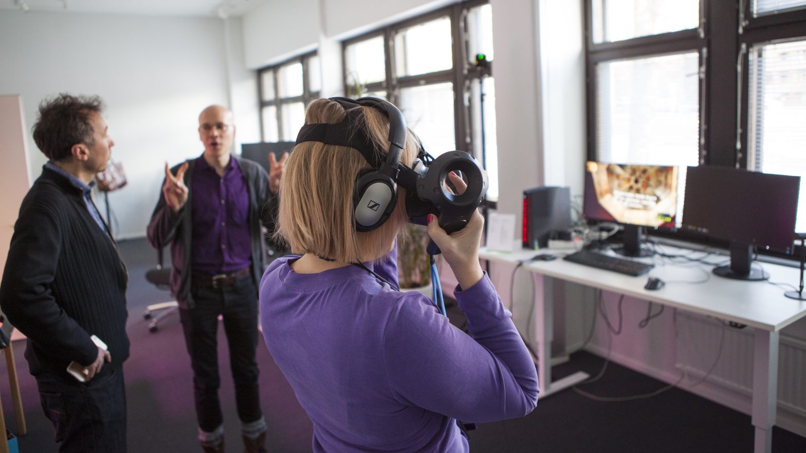 VR and AR developers share experiences at Aalto Studios over breakfast