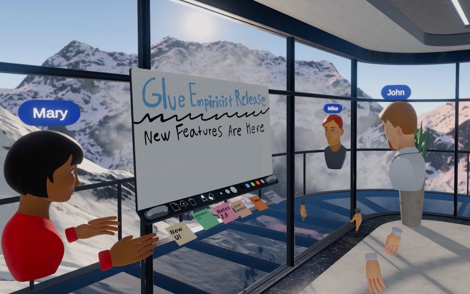 Glue Workshop – a customizable platform for collaboration