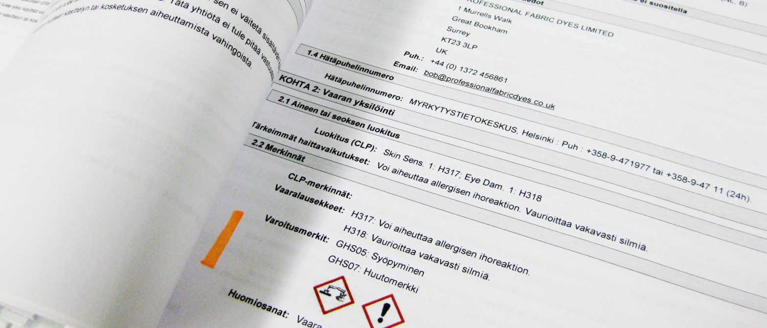 Varoitusmerkit ja vaaralausekkeet | Hazard symbols and statements