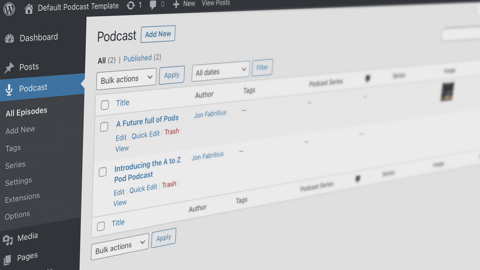 Your own Podcast