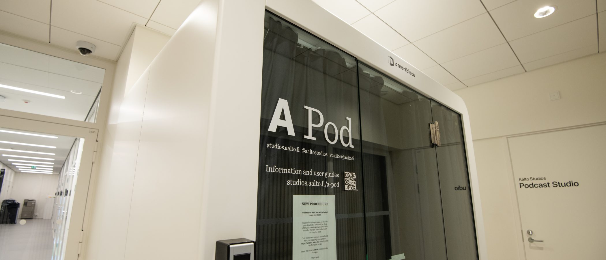 The A Pod next on the second floor