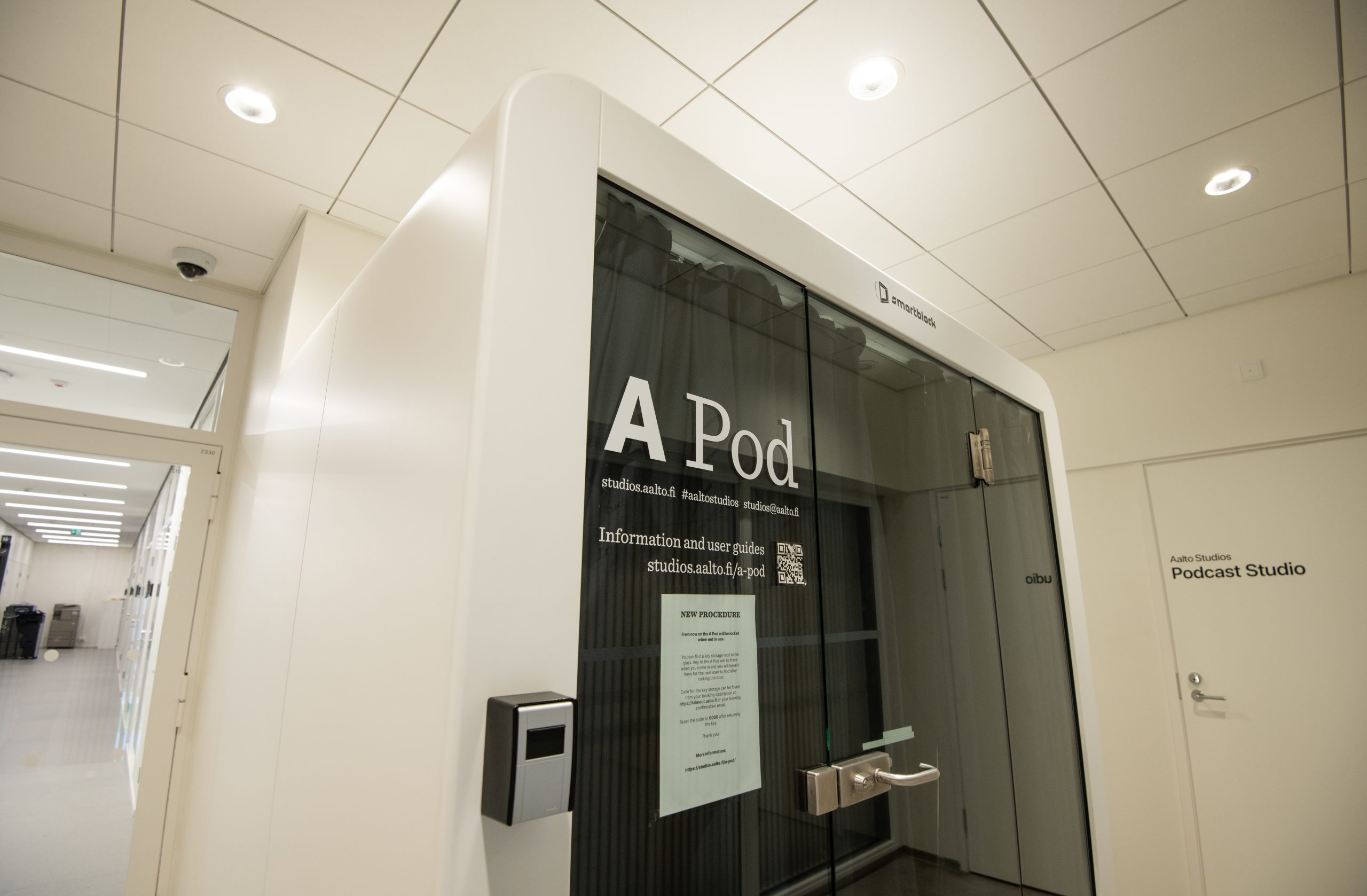 The A Pod next on the second floor