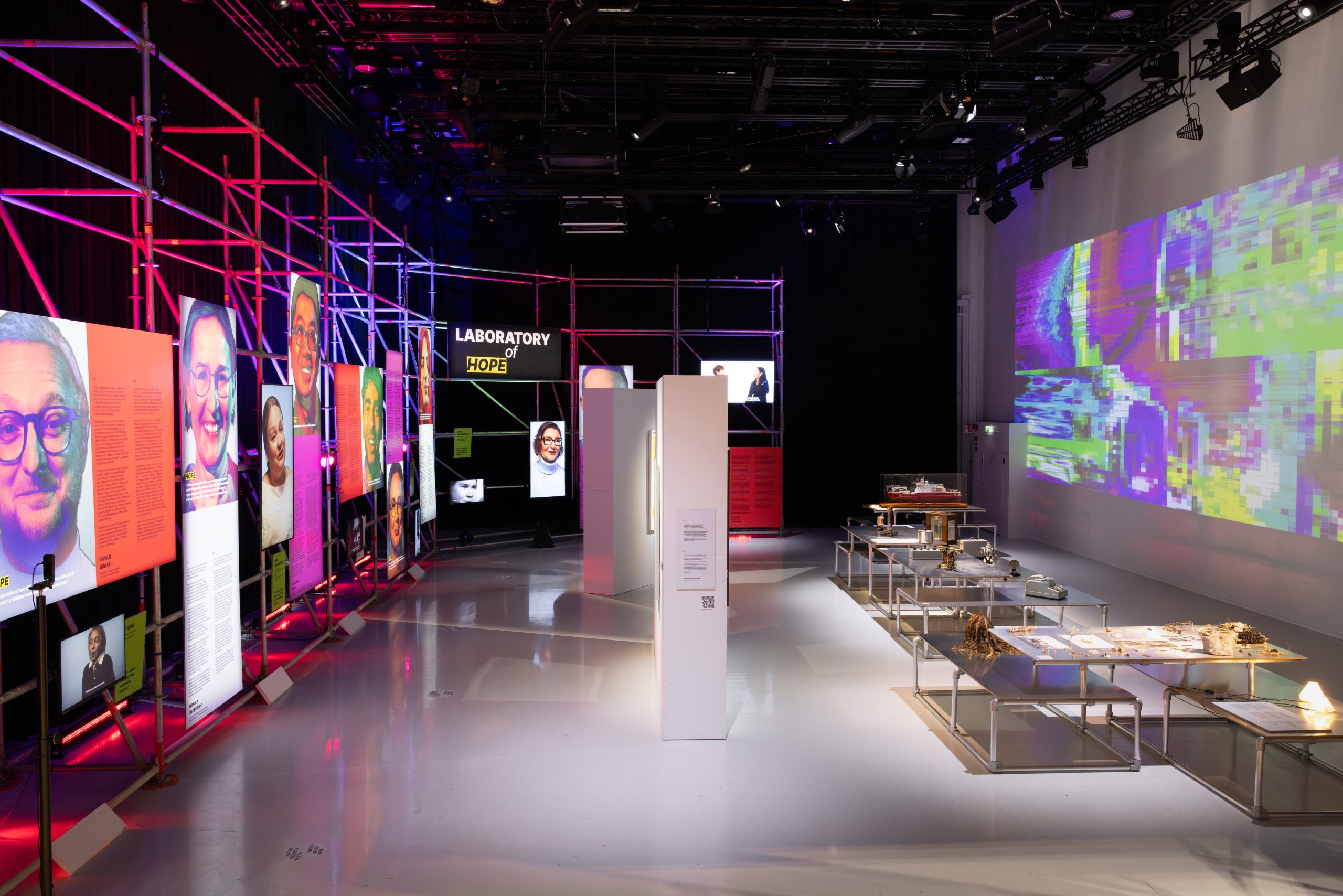 Laboratory of Hope exhibition in Event Studio
